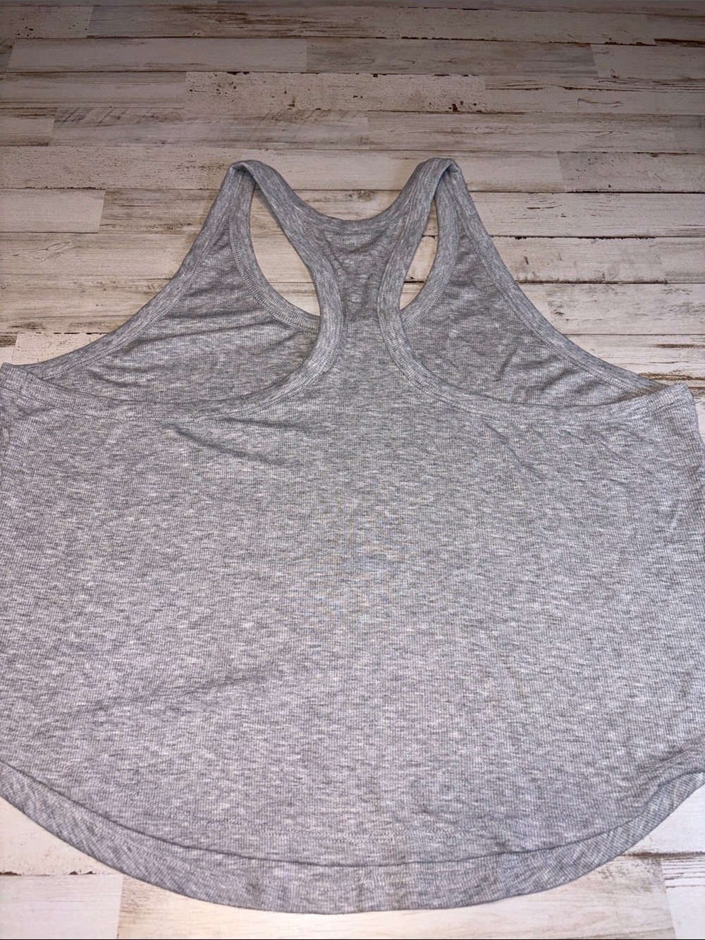 Old Navy Gray Ultralite Racerback Ribbed Tank Top Plus Size 3X - Picture 9 of 10